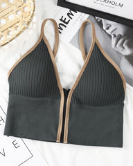Sexy Push Up Breast Sports Bra