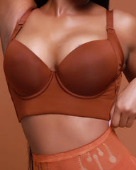Bras for Women Full Coverage, Plus Size T-Shirt Bra Unlined Bra with Underwire