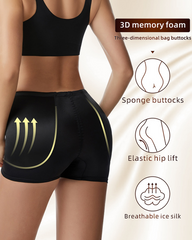 Fixed Padded Butt Lifting Shapewear Shorts