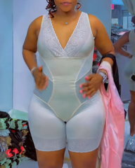Open-Crotch Waist-Cinching And Tummy-Control Lightweight Body Shapewear