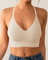 One-Piece Breathable And Comfortable Wire-Free Lace Bra