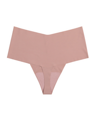 Mid-Waist Seamless Non-Pinch Ice Silk Breathable Thong Underwear