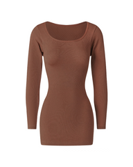 Seamless One-Piece Dress For Lifting Shaping And Tummy Control