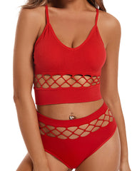 Sports Hollow Underwear Set