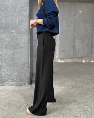 Drape Casual Suit Trousers