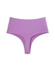 Cotton High Waist Invisible Thong