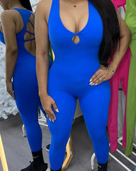 Butt Lifting And Back Beautiful Yoga Jumpsuit