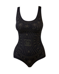 Backless Camisole Bottoming Tummy-Control Triangle One-Piece Body Shaper