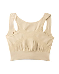 Front-Button Sports Bra Without Steel Ring For Women