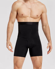Men's Breathable Double Layer Waist Shaping Butt Lifting Slimming Pants