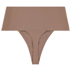 Fused Elegance : Designer Trio of Shaper Thong Panties - Breathable Control