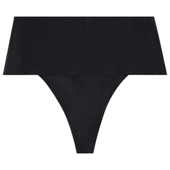 Fused Elegance : Designer Trio Shaper Thong Panties - Breathable Control