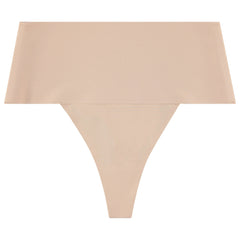 Fused Elegance : Designer Trio Shaper Thong Panties - Breathable Control