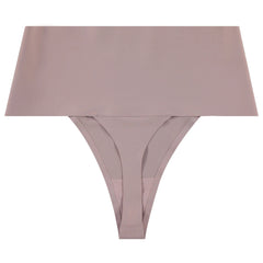 Fused Elegance : Designer Trio Shaper Thong Panties - Breathable Control