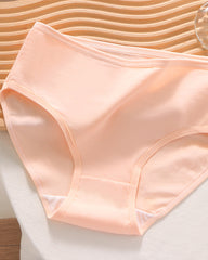 Candy Solid Color Cotton Briefs