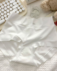 Ice Silk High Waist Tummy Control Briefs