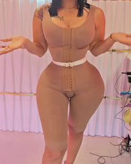 High Compression Full Body Hourglass Tummy Control Shapwear - Stage 3 Faja