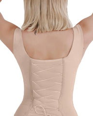 Women's Sexy Back Lace-up SeamlessTummy Control Bodysuit