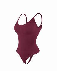 Strappy Backless Seamless Shaping Bodysuit