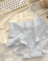 Ice Silk High Waist Tummy Control Briefs