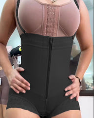 Button-zip Shapewear