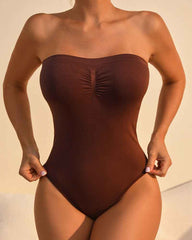 Seamless Body-Shaping Strapless Tube Top