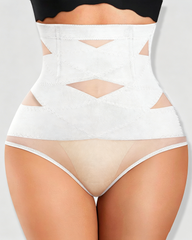 High Waist Crisscross Tummy Control Butt Lifter Shapewear Panty