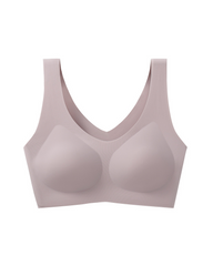 Soft Stretch Seamless Wire-Free Wide Strap Bra
