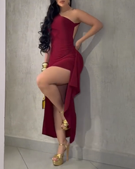 Backless Fitted Dress