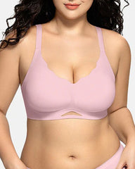 Women's Sheer Mesh Seamless Bra