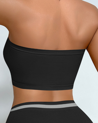 Casual Comfortable Strapless Seamless Breathable Bandeau Top