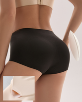 Seamless High-Waist Butt Lifter Panty with Removable Hip Pads