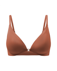 Seamless Front-Closure Bra For Small Busts Supportive And Comfortable Wire-Free