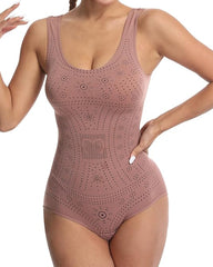 Backless Camisole Bottoming Tummy-Control Triangle One-Piece Body Shaper