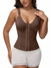 Adjustable Strap High Compression Shaper Vest With Built In Cups