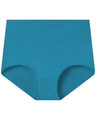 Plus-Size Pure Cotton High-Waisted Tummy Control And Hip-Hugging Underwear