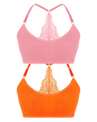 Adjustable Bra Vest With Double Shoulder Straps