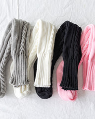 Knee-Length Knitted Socks
