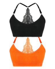 Adjustable Bra Vest With Double Shoulder Straps