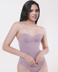 Back Lace-up Thong Seamless Shapewear
