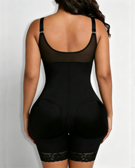 Zipper Tummy Control & Butt Lifter Shapewear Bodysuit