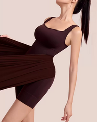Open-Back Tummy Control Butt Lifter Shaping Bodysuit