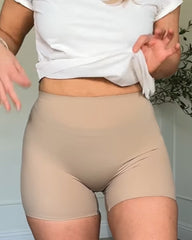 Large-Size Seamless Anti-Exposure Yoga Boxer Pants