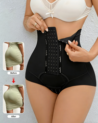 Adjustable Hook Closure Waist Trainer Butt Lifter Shorts