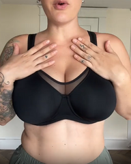 Underwired Unpadded Full-Coverage Bra With Wide Shoulder Straps