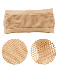 Strapless Bandeau Bra With Front Hook Closure Casual Comfort Breathable