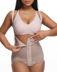 Waist-Cinching Hip-Lifting Bodysuit