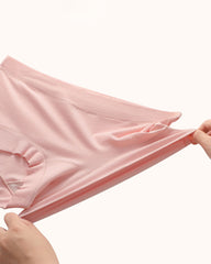 Long-Staple Cotton Antibacterial Mid-Rise Panties