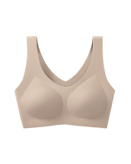 Soft Stretch Seamless Wire-Free Wide Strap Bra