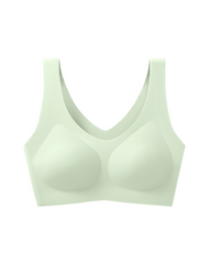 Soft Stretch Seamless Wire-Free Wide Strap Bra